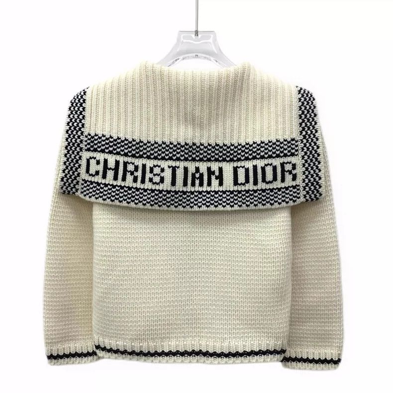 Dior Christian Dior Beige Wool Long Sleeve Sweater-dmc Size US XS / EU 42 / 0 - 2 Thumbnail