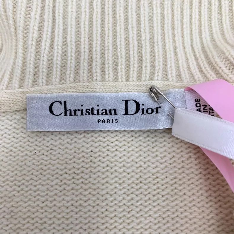 Dior Christian Dior Striped Wool Long Sleeve Knit Top-dmc Size US S / EU 44-46 / 1 - 5 Thumbnail