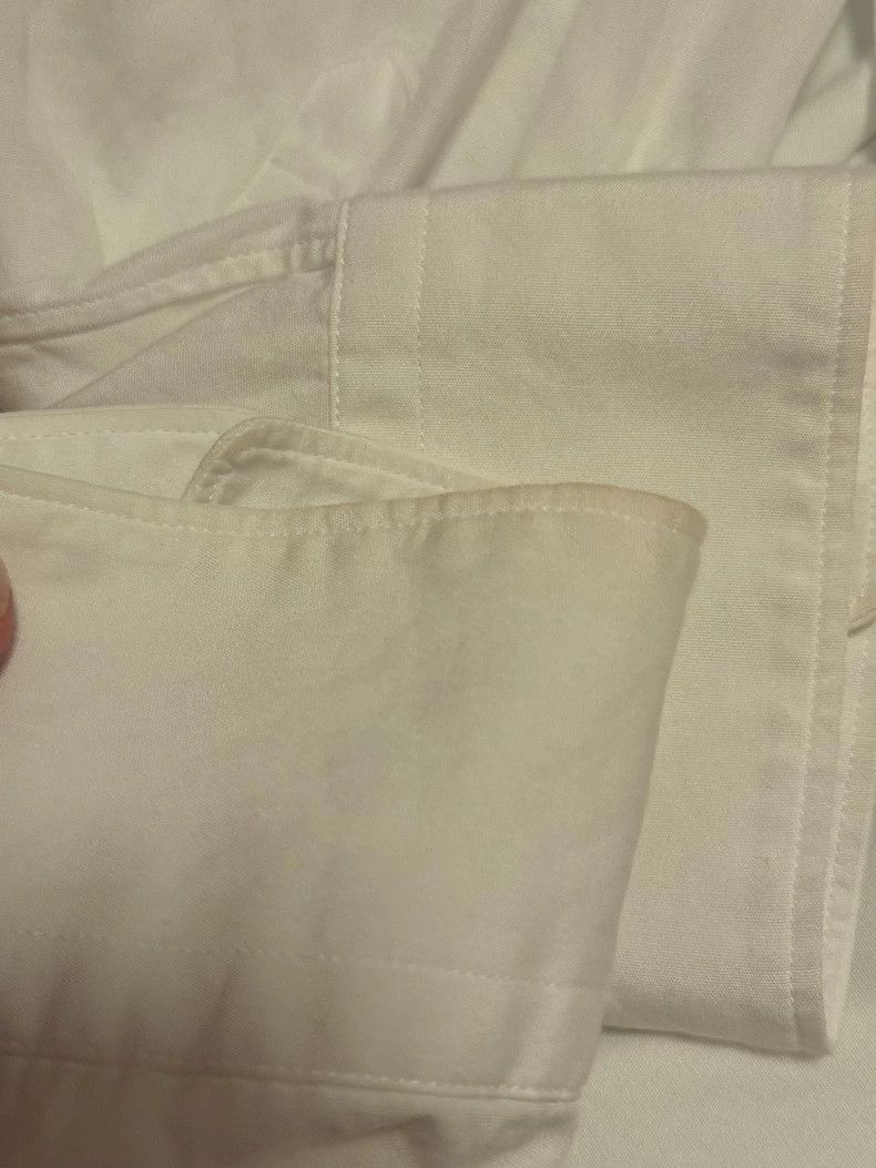 Comme des Garcons White Shirt with Double Bow Design-dmc Size US S / EU 44-46 / 1 - 5 Thumbnail