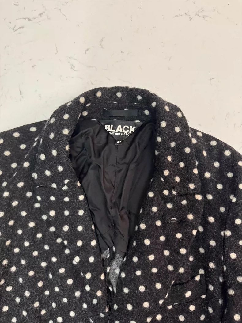 Comme des Garcons Comme des Garçons Black Wool Polka Dot Jacket-dmc Size US M / EU 48-50 / 2 - 4 Thumbnail