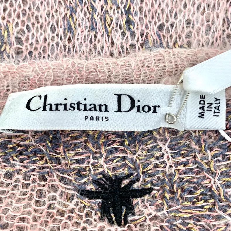 Dior Christian Dior Light Pink Knitted Sweater-dmc Size US XS / EU 42 / 0 - 5 Thumbnail