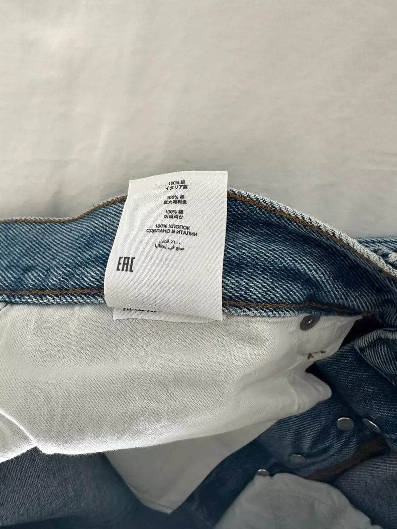 Dries Van Noten Dries Van Noten Wide-Leg Denim Pants-dmc Size US 29 - 7 Thumbnail