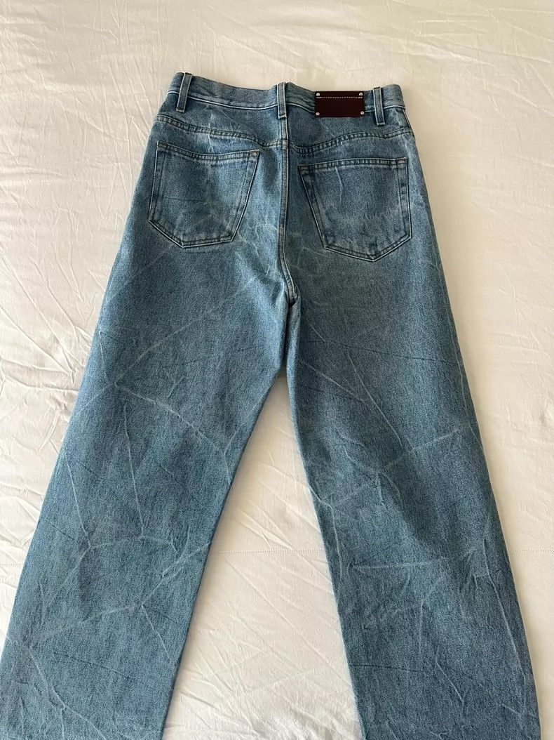 Dries Van Noten Dries Van Noten Wide-Leg Denim Pants-dmc Size US 29 - 2 Thumbnail