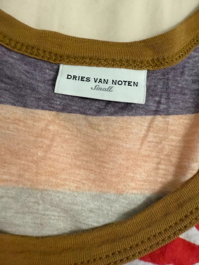 Dries Van Noten Dries Van Noten Printed Cotton Tank Top-dmc Size US M / EU 48-50 / 2 - 3 Thumbnail
