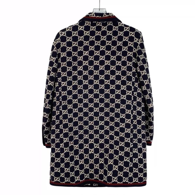 Gucci Gucci Color Block Logo Long Sleeve Coat-dmc Size US L / EU 52-54 / 3 - 2 Thumbnail