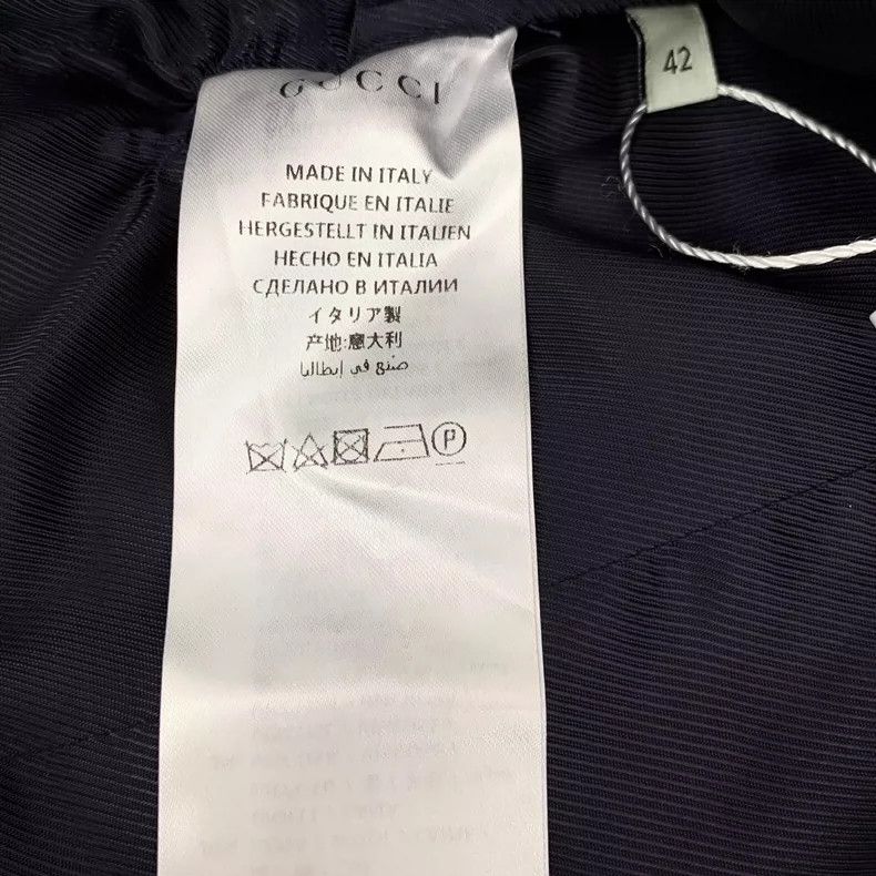 Gucci Gucci Color Block Logo Long Sleeve Coat-dmc Size US L / EU 52-54 / 3 - 6 Thumbnail