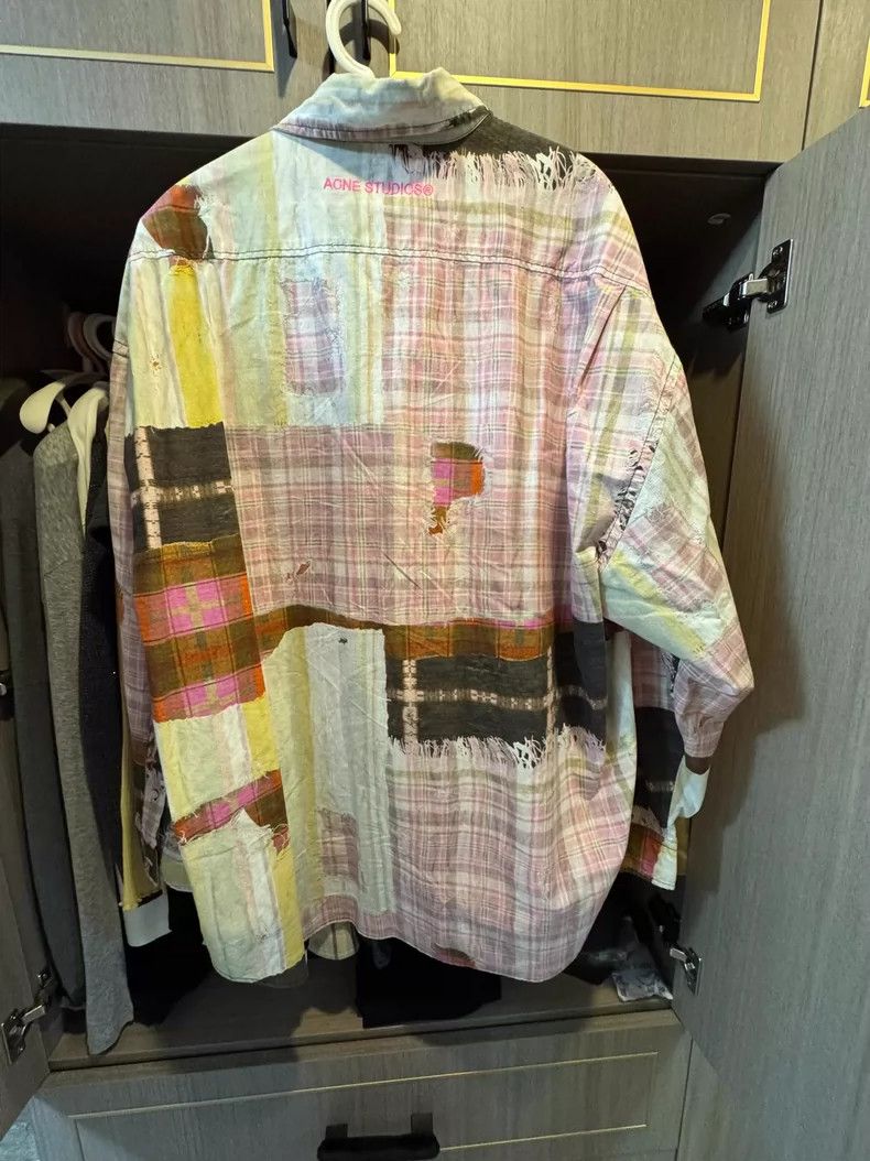 Thom Browne Pink Checkered Casual Shirt-dmc Size US M / EU 48-50 / 2 - 2 Thumbnail