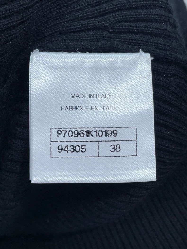 Chanel Chanel Black Ruffle Knit Dress-dmc Size US 38 / EU 54 - 8 Thumbnail