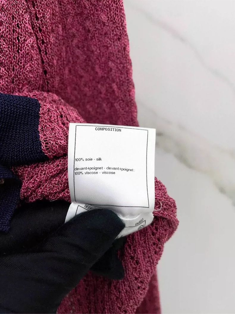 Chanel Chanel Colorblock Cardigan with Buttons-dmc Size US S / EU 44-46 / 1 - 9 Thumbnail