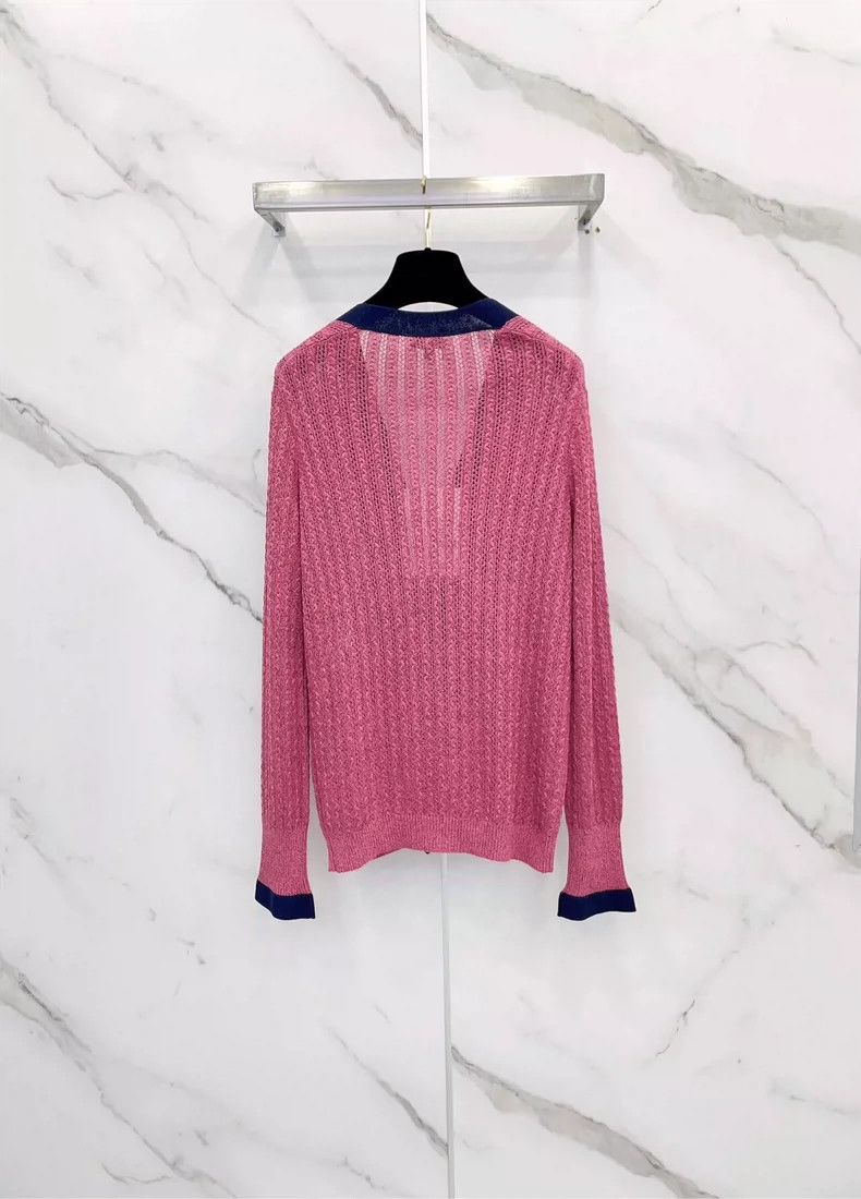 Chanel Chanel Colorblock Cardigan with Buttons-dmc Size US S / EU 44-46 / 1 - 2 Thumbnail