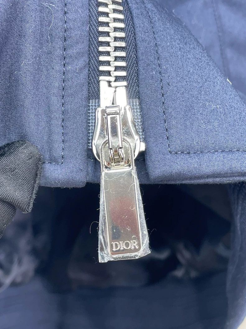 Dior Dior Navy Flight Zip Jacket for Men-dmc Size US L / EU 52-54 / 3 - 4 Thumbnail