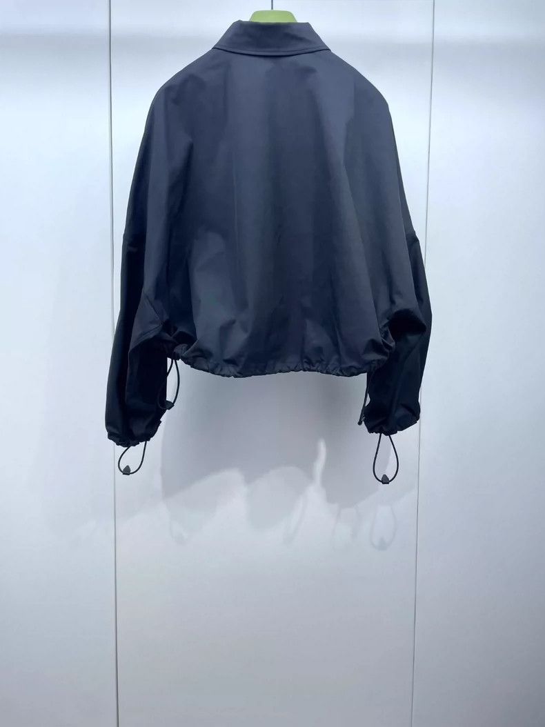 Gucci Gucci Black Casual Cropped Jacket with Drawstring-dmc Size US S / EU 44-46 / 1 - 2 Thumbnail