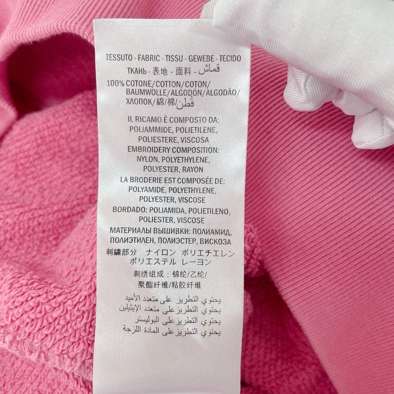 Gucci Gucci Pink Hooded Sweatshirt with Design-dmc Size US S / EU 44-46 / 1 - 7 Thumbnail