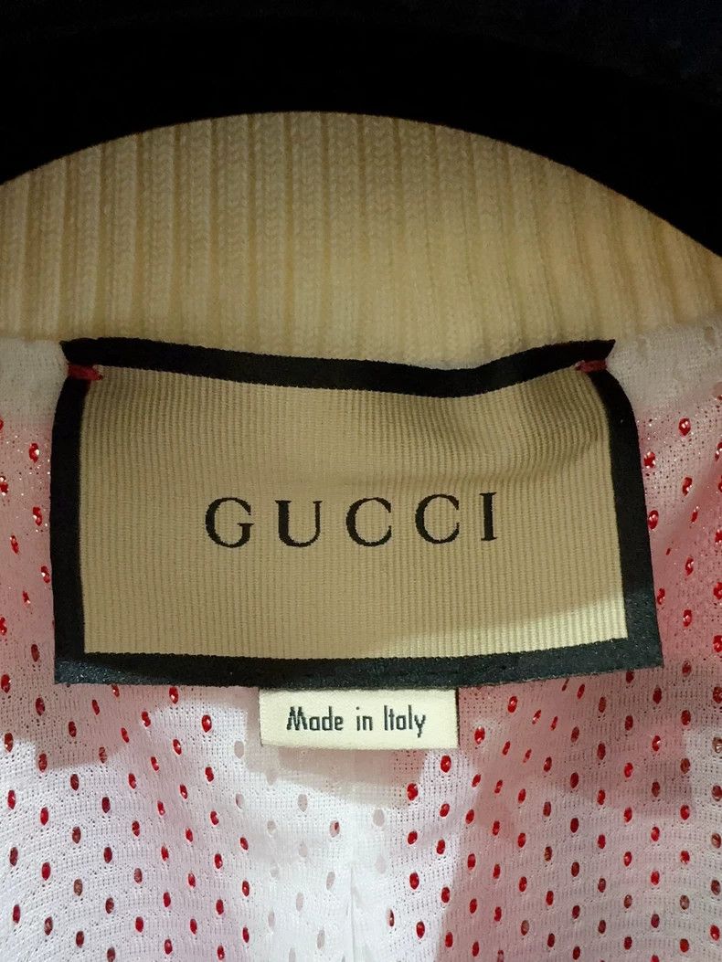 Gucci Gucci Logo Sequined Jacket in Red-dmc Size US M / EU 48-50 / 2 - 3 Thumbnail