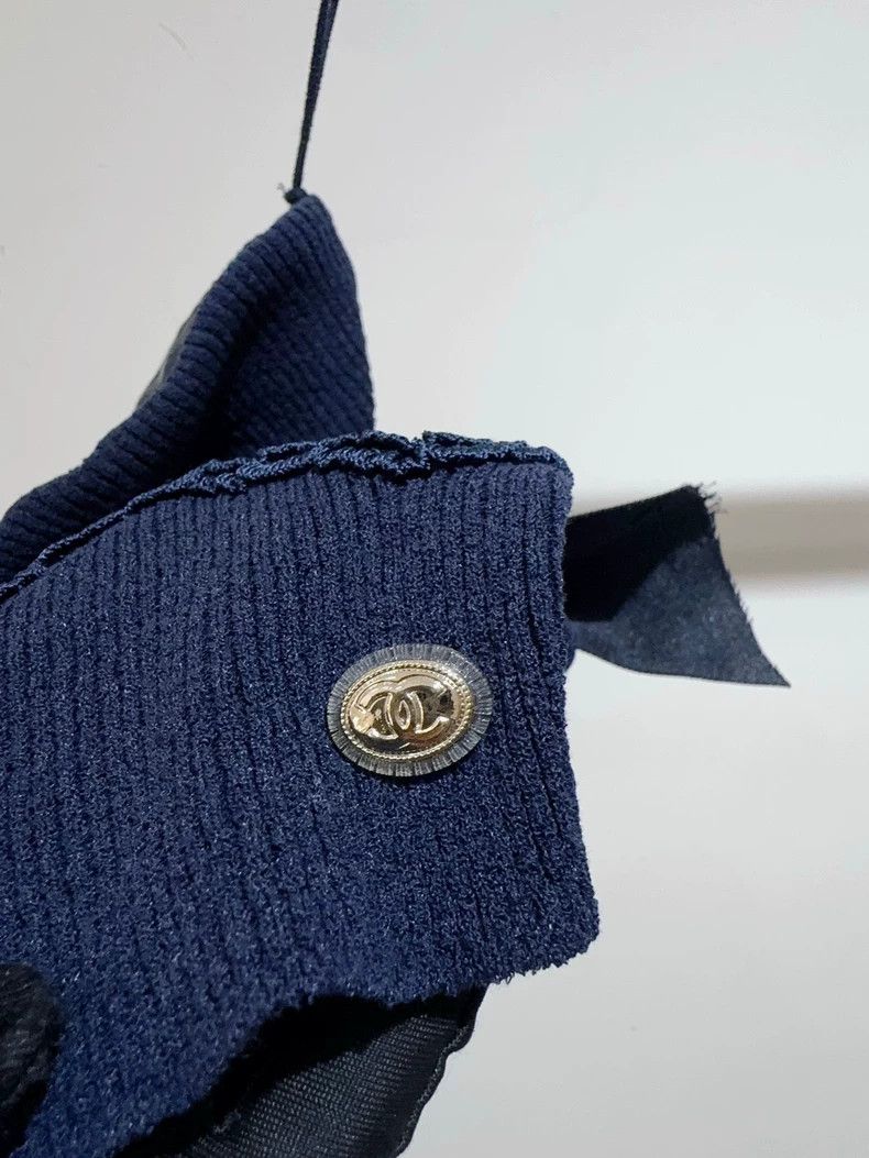 Chanel Chanel Blue Bow Tie Bustier Top-dmc Size US M / EU 48-50 / 2 - 4 Thumbnail