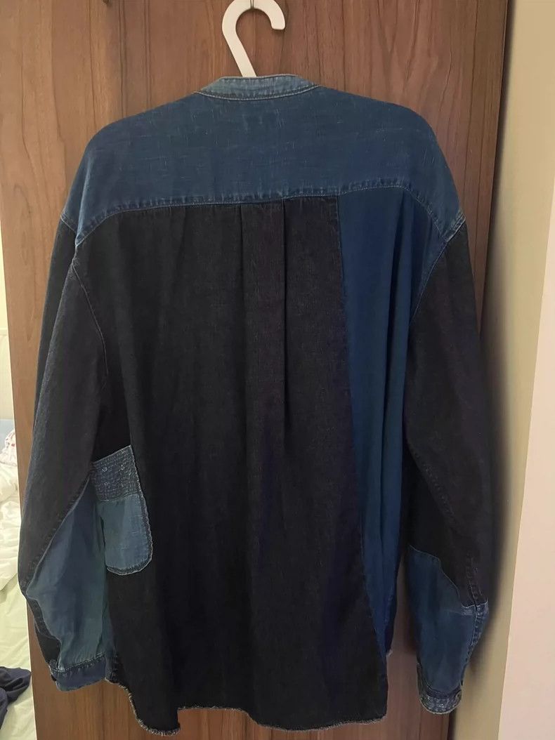 Kapital Kapital Patchwork Denim Shirt Made in Japan Size US S / EU 44-46 / 1 - 3 Thumbnail