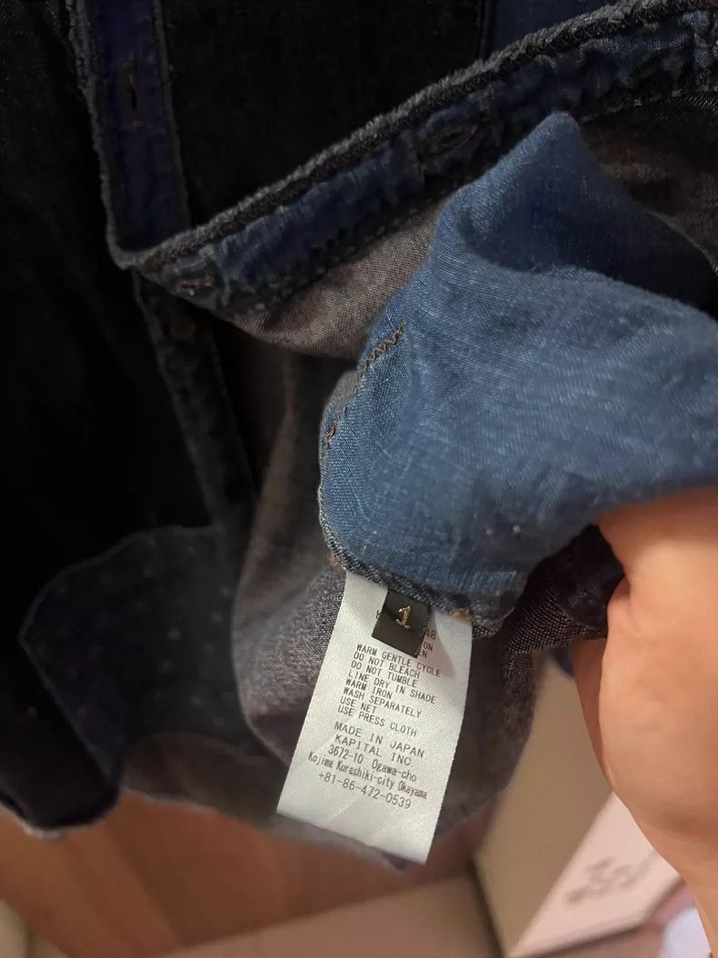 Kapital Kapital Patchwork Denim Shirt Made in Japan Size US S / EU 44-46 / 1 - 6 Thumbnail