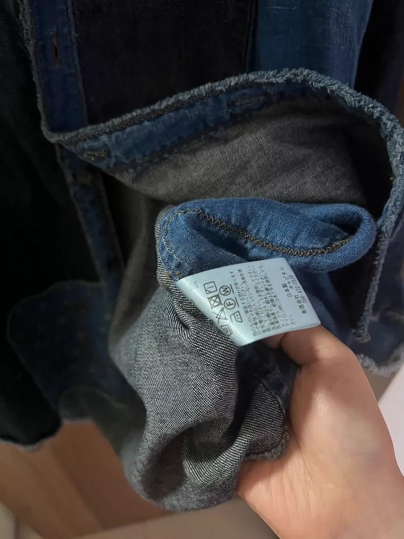 Kapital Kapital Patchwork Denim Shirt Made in Japan Size US S / EU 44-46 / 1 - 7 Thumbnail