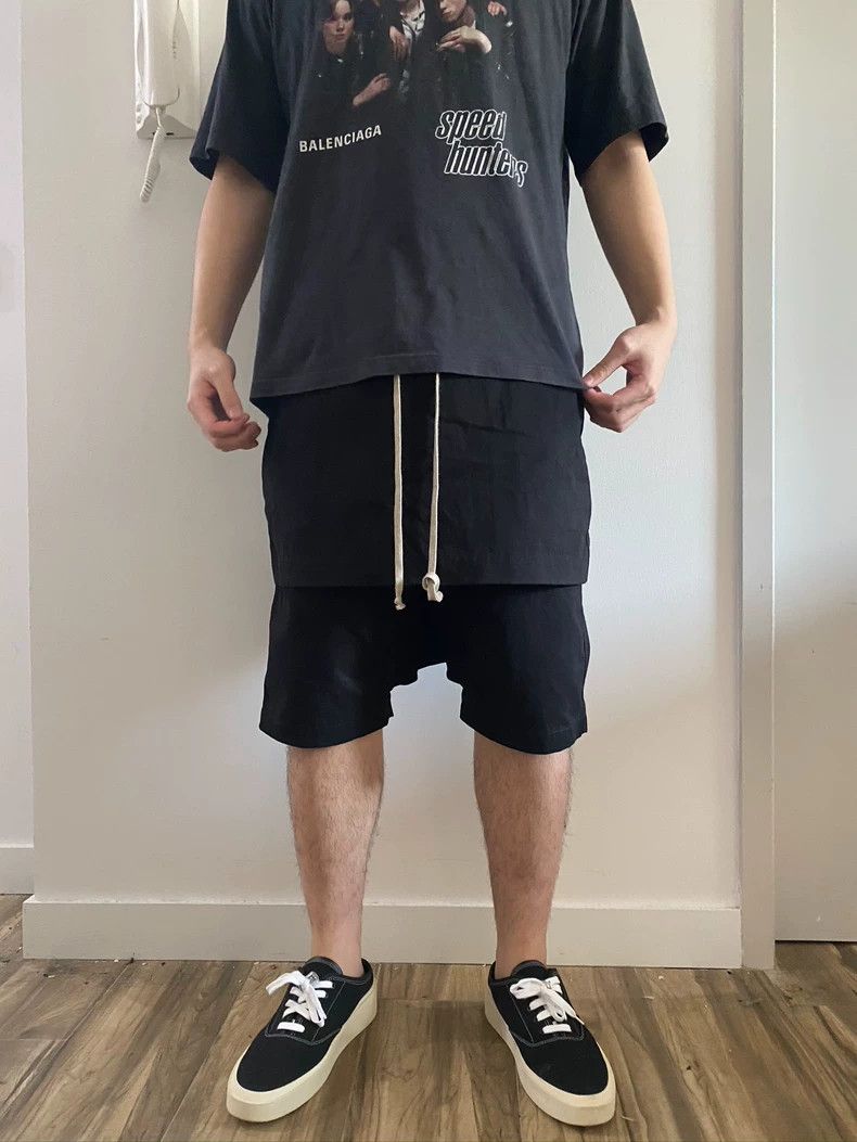 Rick Owens Rick Owens Black Shorts Size S Size US 26 / EU 42 - 6 Thumbnail