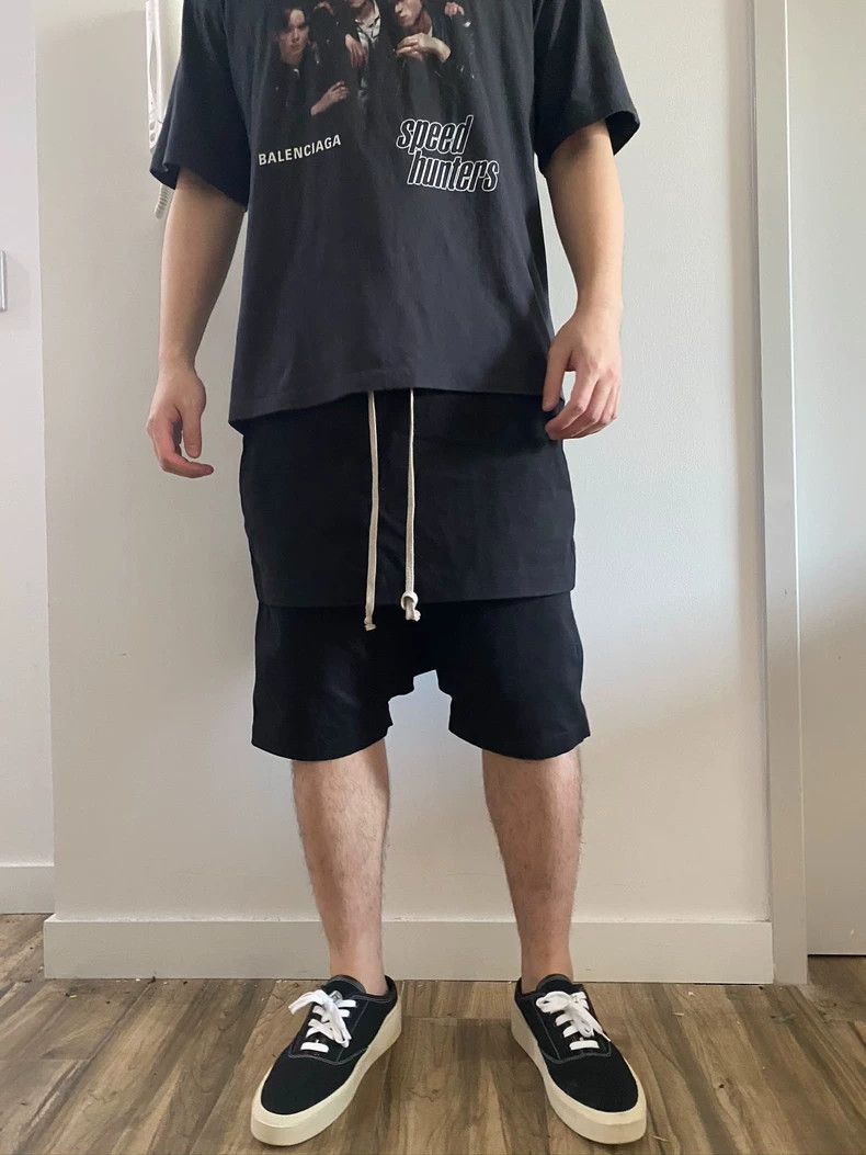 Rick Owens Rick Owens Black Shorts Size S Size US 26 / EU 42 - 5 Thumbnail