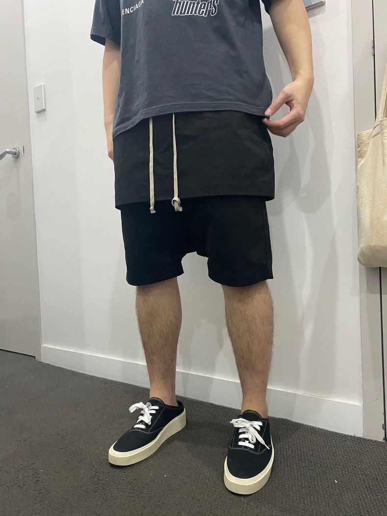 Rick Owens Rick Owens Black Shorts Size S Size US 26 / EU 42 - 4 Thumbnail