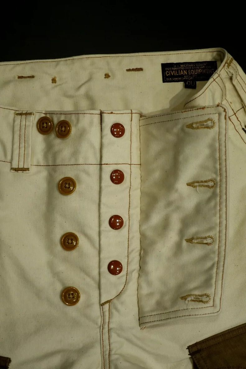 Freewheelers New W34 Flying Trousers Vintage Style Pants Size US 34 / EU 50 - 3 Thumbnail