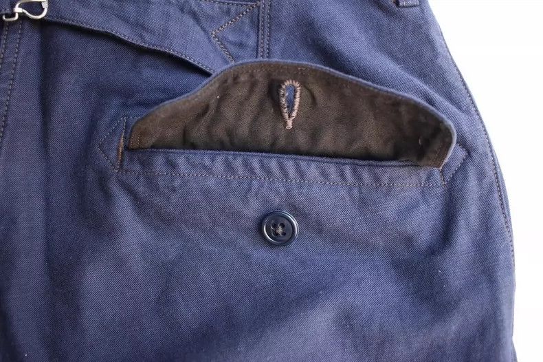 Freewheelers Freewheelers Navy Casual Pants 34 Size Size US 34 / EU 50 - 8 Thumbnail