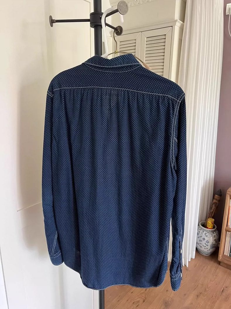 Freewheelers Freewheelers Polka Dot Long Sleeve Shirt Size 16 Size US L / EU 52-54 / 3 - 3 Thumbnail