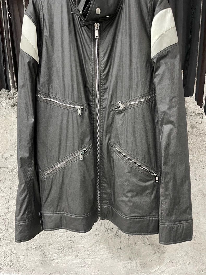 Rick Owens Rick Owens Leather Jacket with Zipper Details Size US M / EU 48-50 / 2 - 4 Thumbnail