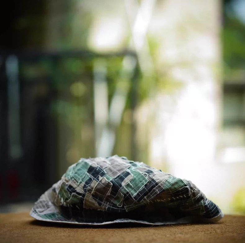Kapital Vintage Camouflage Patchwork Bucket Hat Size ONE SIZE - 3 Thumbnail
