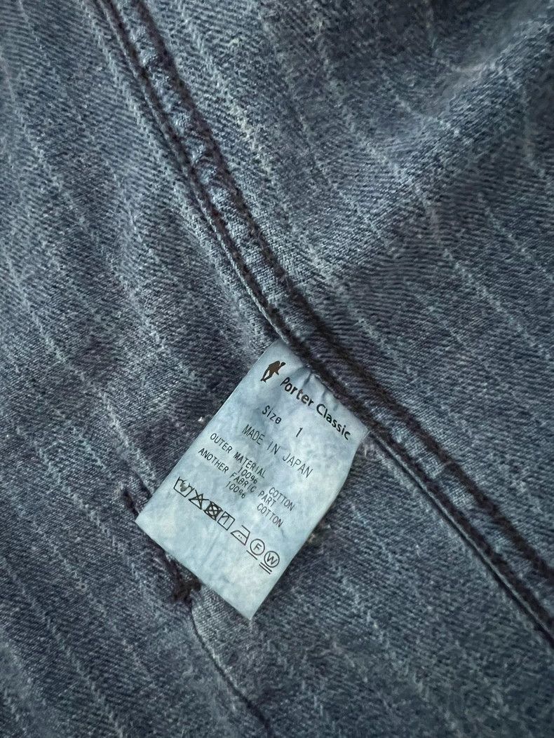 Kapital Porter Classic Hawaiian Denim Jacket for Men Size US S / EU 44-46 / 1 - 4 Thumbnail