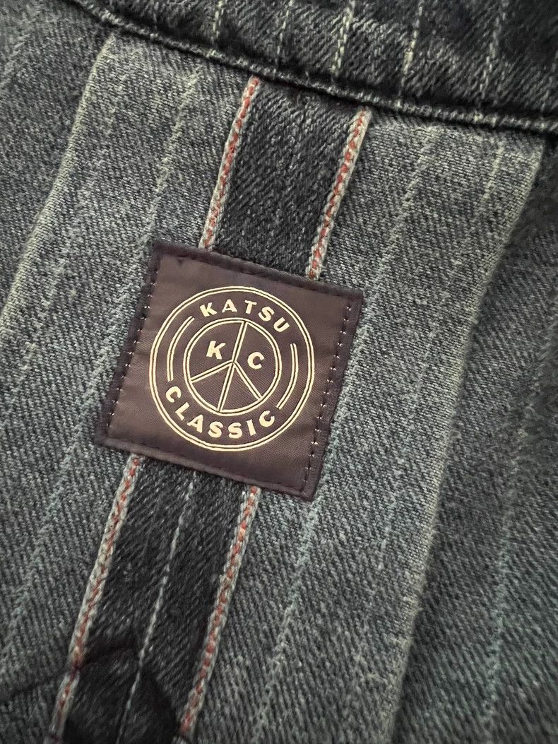 Kapital Porter Classic Hawaiian Denim Jacket for Men Size US S / EU 44-46 / 1 - 3 Thumbnail