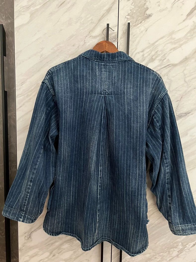 Kapital Porter Classic Hawaiian Denim Jacket for Men Size US S / EU 44-46 / 1 - 2 Thumbnail