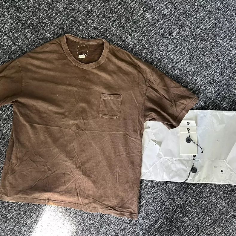 Visvim visvim Jumbo Tee in Brown Color Size US M / EU 48-50 / 2 - 2 Thumbnail