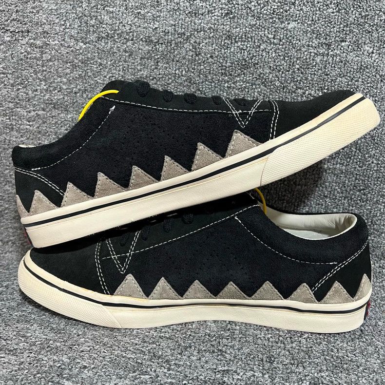 Visvim Visvim Black Low-top Sneakers Size US9 Size US 9 / EU 42 - 2 Thumbnail