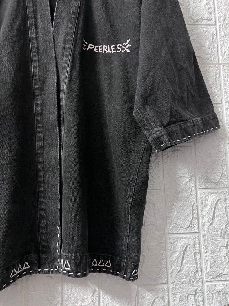 Visvim Black Denim Kimono Style Jacket Size US M / EU 48-50 / 2 - 6 Thumbnail