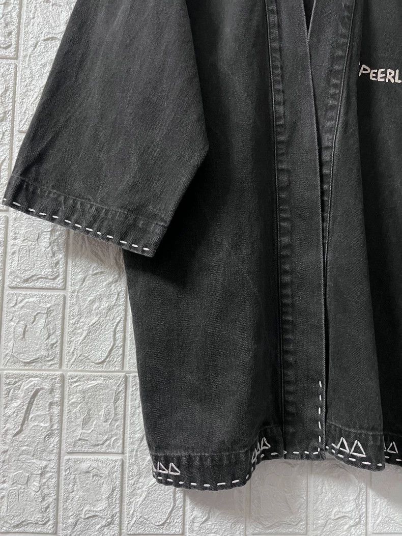 Visvim Black Denim Kimono Style Jacket Size US M / EU 48-50 / 2 - 5 Thumbnail