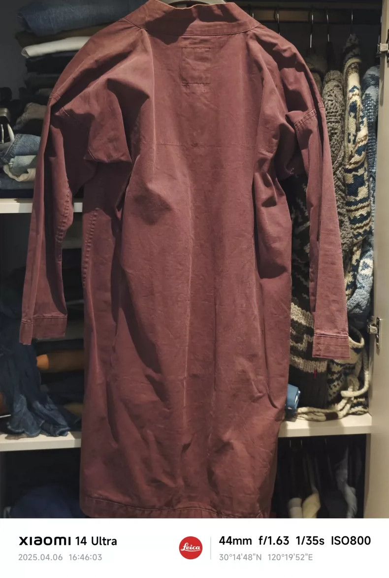 Visvim Rare Burgundy Vintage Kimono Style Robe Size US S / EU 44-46 / 1 - 2 Thumbnail