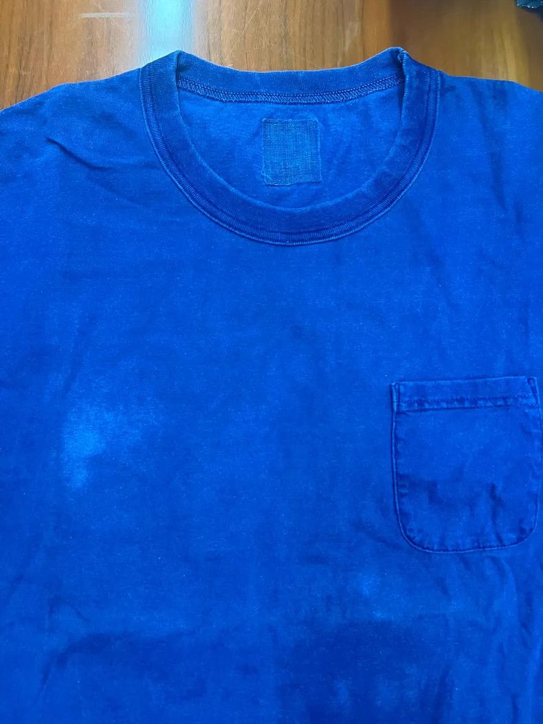 Visvim Visvim Jumbo Tee Short Sleeve in Blue Size US M / EU 48-50 / 2 - 2 Thumbnail