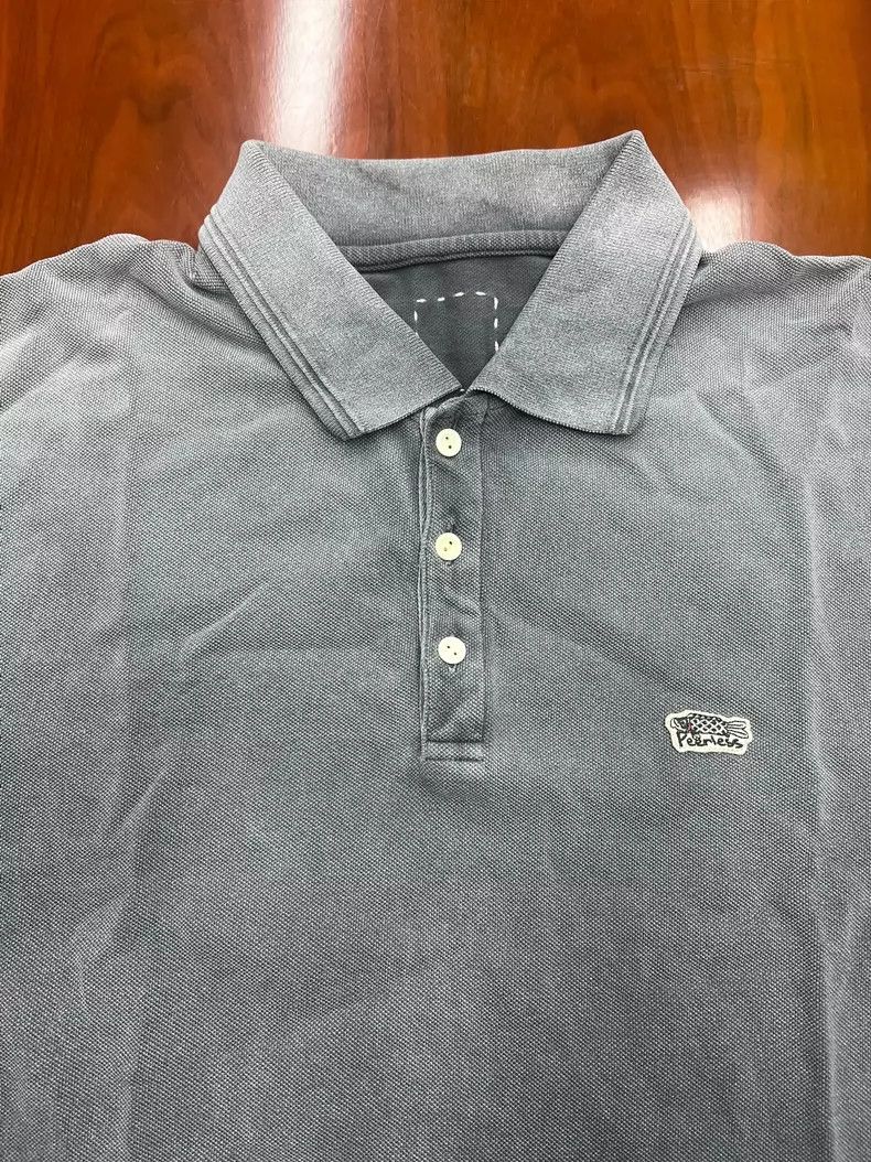 Visvim VISVIM Jumbo Weller S/S DMGD Polo Shirt Size US L / EU 52-54 / 3 - 3 Thumbnail