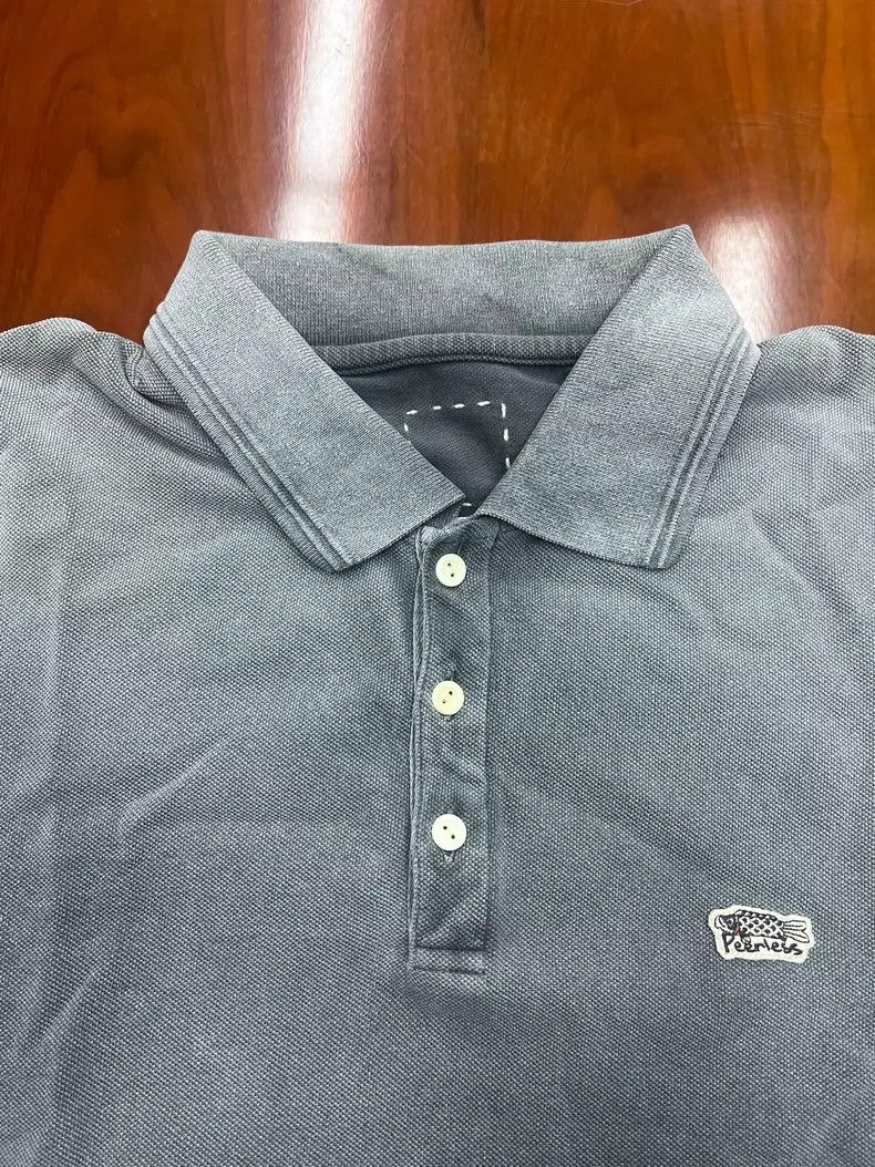 Visvim VISVIM Jumbo Weller S/S DMGD Polo Shirt Size US L / EU 52-54 / 3 - 2 Thumbnail