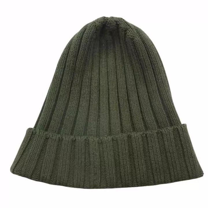Visvim Visvim Knit Beanie Cap in Olive Green Size ONE SIZE - 6 Thumbnail