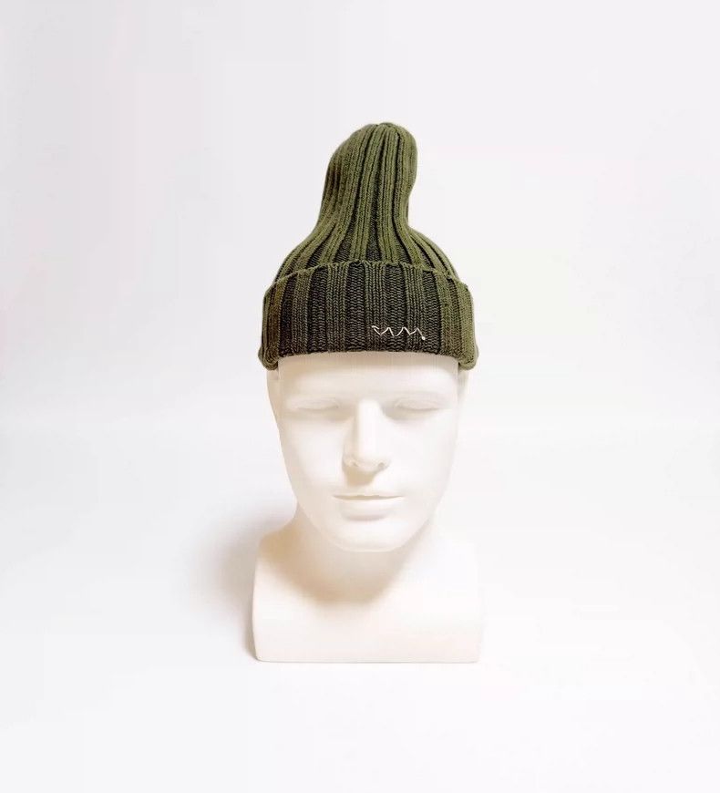 Visvim Visvim Knit Beanie Cap in Olive Green Size ONE SIZE - 3 Thumbnail