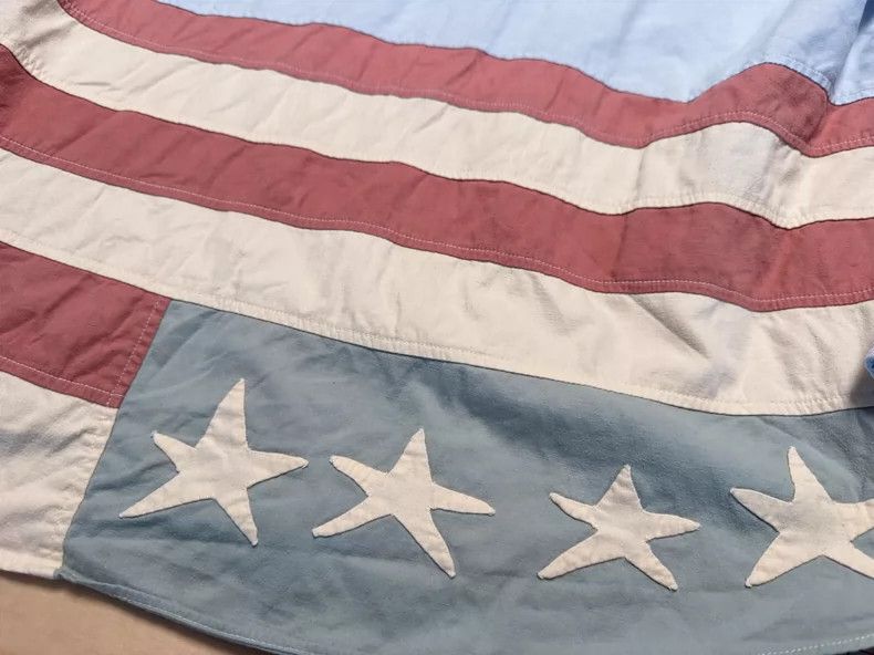 Visvim VISVIM Classic Flag Shirt in Light Blue Size US M / EU 48-50 / 2 - 6 Thumbnail