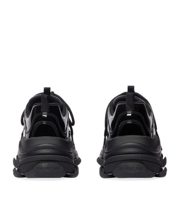 Balenciaga triple s sneaker black patent Size US 10 / EU 43 - 4 Thumbnail