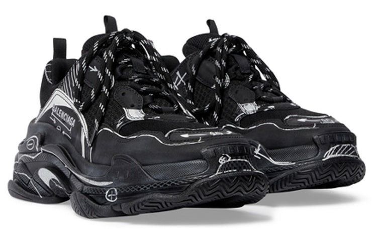 Balenciaga triple s sketch sneaker Size US 6 / EU 39 - 3 Thumbnail