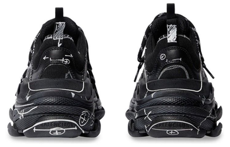 Balenciaga triple s sketch sneaker Size US 6 / EU 39 - 5 Thumbnail
