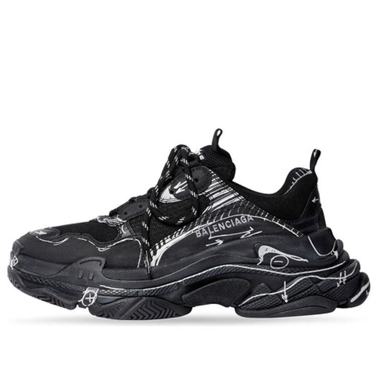Balenciaga triple s sketch sneaker Size US 7 / EU 40 - 2 Thumbnail