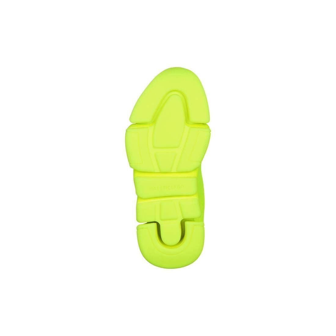 Balenciaga speed 2.0 recycled knit sneaker fluo yellow Size US 8 / EU 41 - 5 Thumbnail