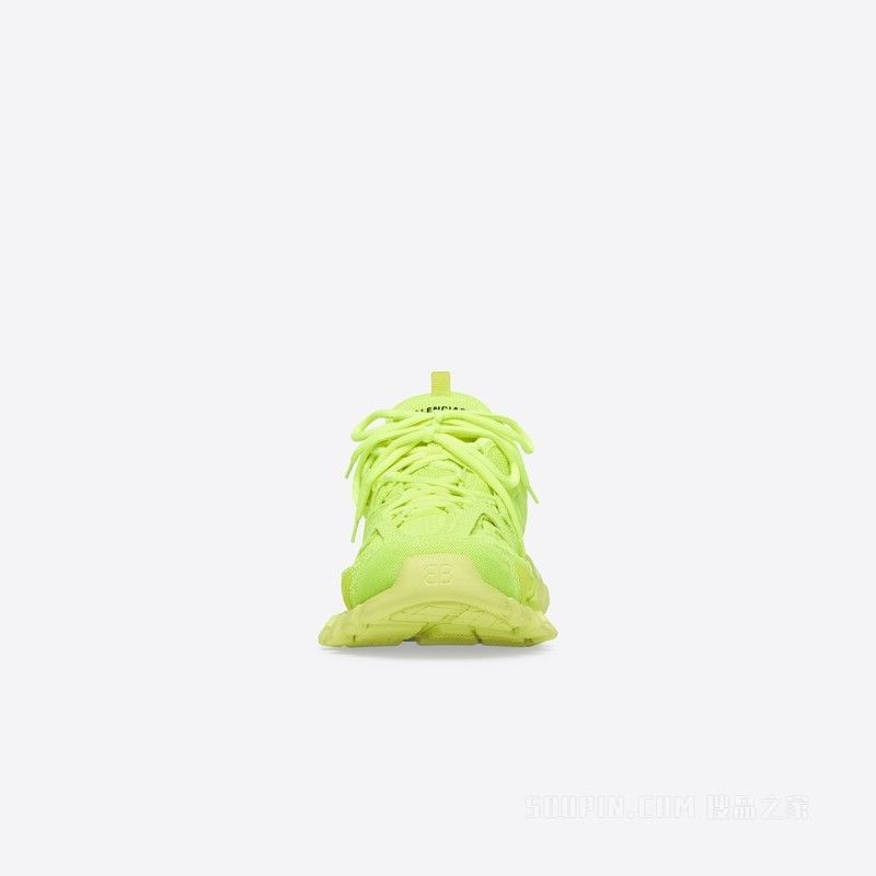 Balenciaga track sneaker in full mesh in fluo yellow Size US 5 / IT 35 - 3 Thumbnail